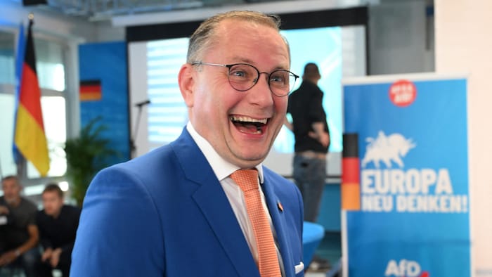 Tino Chrupalla, az AfD vezetője