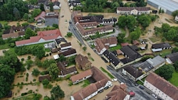 Die Bilder der Hochwasser-Katastrophe im Juni – hier im oststeirischen Neudau – werden noch ...