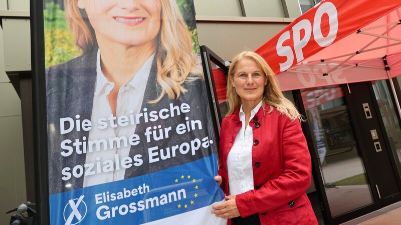 Elisabeth Grossmann enters the EU Parliament (Bild: Christian Jauschowetz)