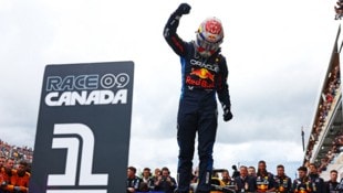 Max Verstappen gewann den Grand Prix von Kanada. (Bild: AFP/APA/Getty Images via AFP/GETTY IMAGES/Mark Thompson)