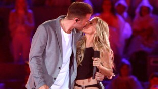 Michelle und Eric Philippi beim  „Schlagerbooom Open Air – Die Stadionshow in Österreich“. 