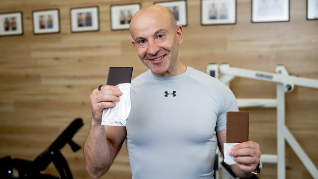 If chocolate, then at least one with 85 percent cocoa, says Lukas Grigorescu. (Bild: Antal Imre/Imre Antal)