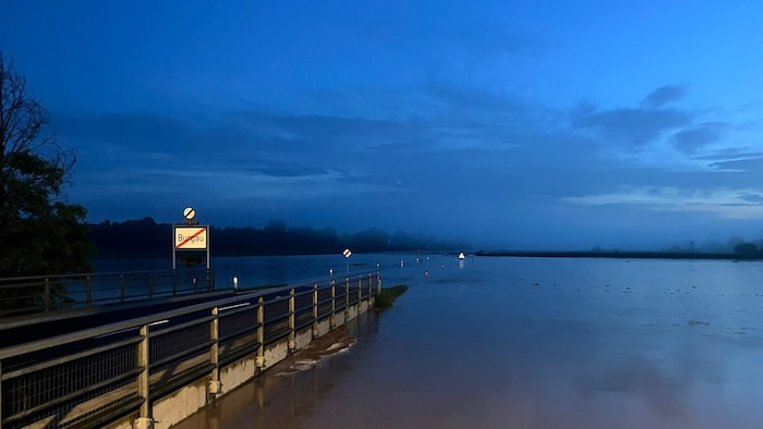 Hochwasser in Burgau