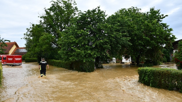 Stájerországban például nemrégiben súlyos viharok söpörtek végig az országon. (Bild: BFV Fuerstenfeld)