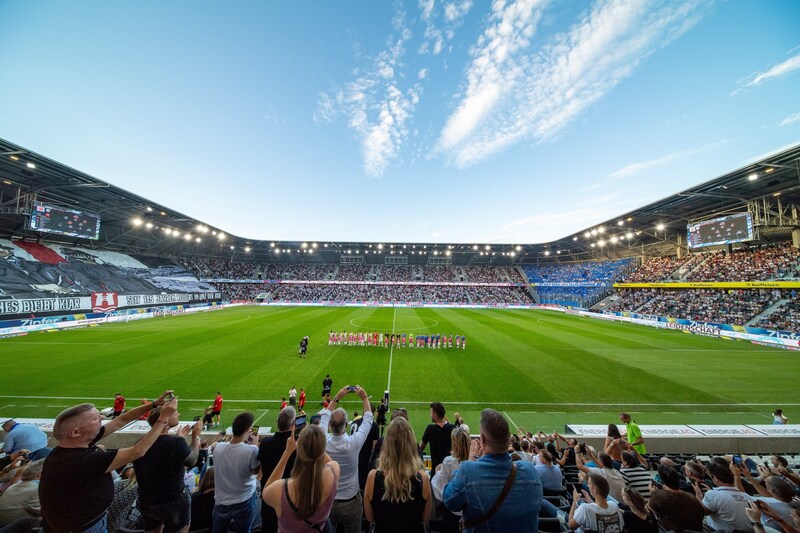 In Linz finden wieder Länderspiele statt.  (Bild: EXPA Picture/APA/EXPA/REINHARD EISENBAUER)