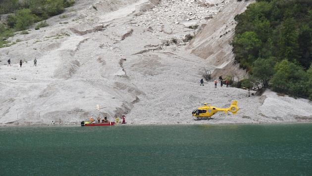 The emergency services attempted to resuscitate the man. (Bild: ZOOM Tirol)