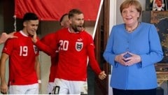 Ex-Politikerin Angela Merkel zeigte sich als wahre Tipp-Expertin. (Bild: GEPA/AP, Krone kreativ)