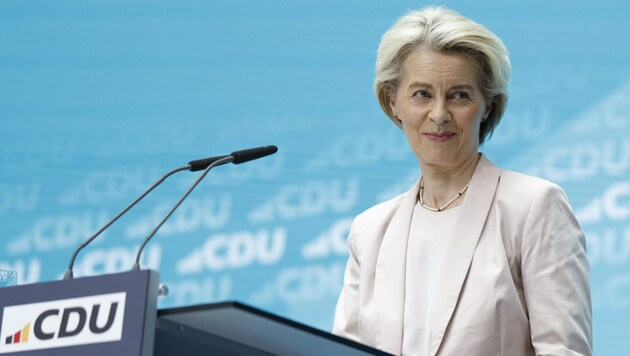 EU Commission President Ursula von der Leyen (Bild: AFP/Odd Andersen)