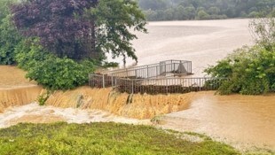 Alarm in Rauchwart: Hier droht ein Damm zu brechen