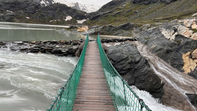 Brücke über den Sandersee-Abfluss. (Bild: Zwickl)