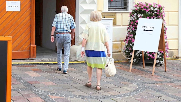 Eisenstadt'ta seçim günü (Bild: Reinhard Judt)