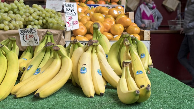 Der Bananen-Hersteller ist mit schweren Vorwürfen konfrontiert. (Bild: AFP/Justin TALLIS)