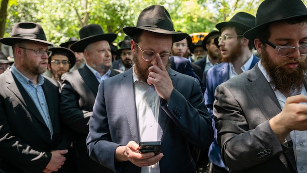 Ultra-Orthodox Jews will also have to enlist in future. (Bild: Getty Images/SPENCER PLATT)