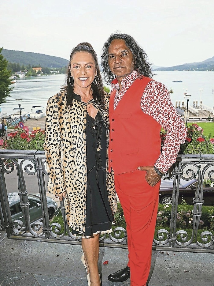 Christine Neubauer mit Jose Campos.