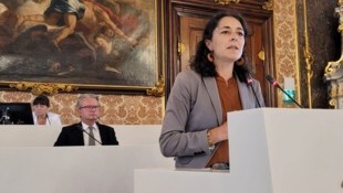 Sandra Krautwaschl (Die Grünen) warf Landeshauptmann Christopher Drexler (ÖVP) eine „peinliche ...