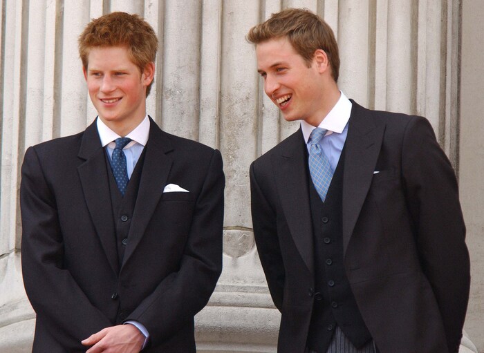 Prinz Harry und Prinz William trenden mit durch den Boyfriend Blush Style auf Social Media.