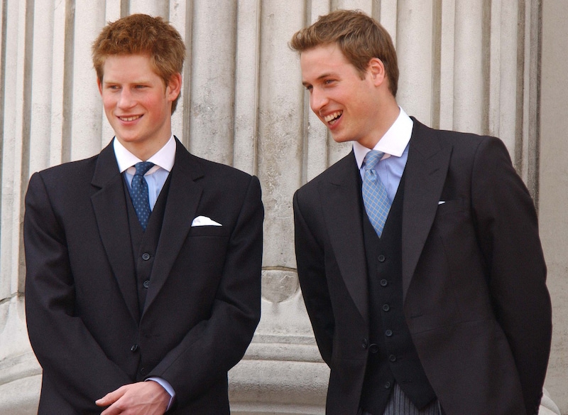 Prinz Harry und Prinz William trenden mit durch den Boyfriend Blush Style auf Social Media. (Bild: AFP/ APA/PA POOL/KIRSTY WIGGLESWORTH)