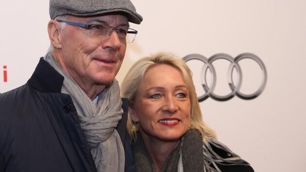 Franz und Heidi Beckenbauer (Bild: GEPA)