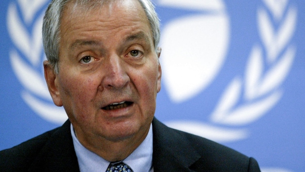 Klaus Töpfer 2004 in Nairobi (Bild: AFP)