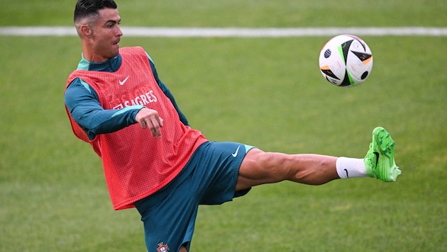 Die Tickets fürs Ronaldo-Training waren schnell vergriffen. (Bild: AFP or licensors)