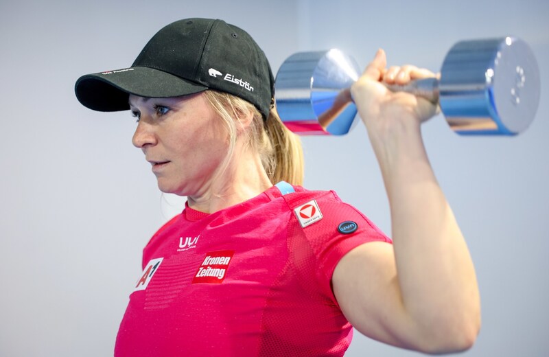 Zur Trainingsgruppe zählt auch Ariane Rädler. (Bild: GEPA/Harald Steiner)