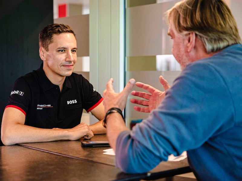 Klaus Bachler im Interview mit Richard Köck. (Bild: Mario Urbantschitsch)