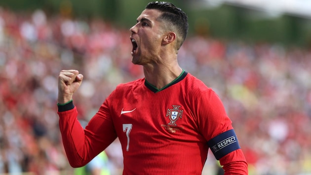 Cristiano Ronaldo (Bild: Copyright 2024 The Associated Press. All rights reserved)