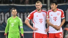 Matthijs de Ligt (Mitte) soll die Bayern wohl verlassen. (Bild: AFP/APA/INA FASSBENDER)