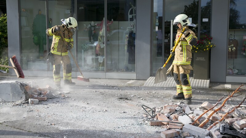 Es wurde gekehrt und geräumt. (Bild: Mathis Fotografie)