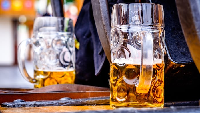 Einige Gäste dürften an diesem Abend wohl zu viel Bier konsumiert haben. 