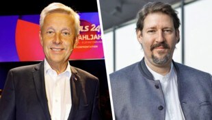 Erfolgreiche Wahlkämpfer: Reinhold Lopatka (ÖVP, links) und der Grüne Thomas Waitz