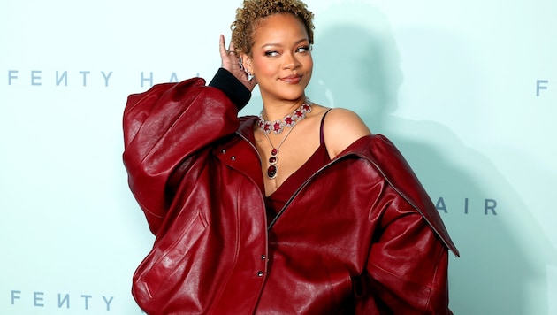 Rihanna veröffentlichte vor dem Valentinstag ziemlich heiße Fotos. (Bild: APA/Getty Images via AFP/GETTY IMAGES/Leon Bennett)