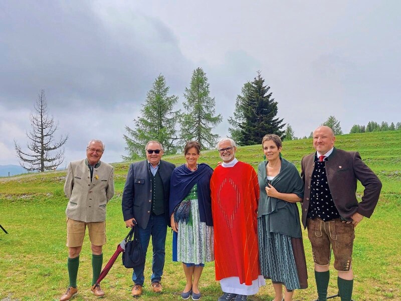 Sepp Adlmann, Deacon Theo Srienz &amp; Carinthian Four Choirs (Bild: zVg)