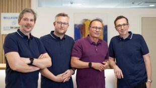 Neue „Ärzte im Zentrum“: Angermayr übernimmt die Kassenstelle von Reither, hier mit Kastl und ...