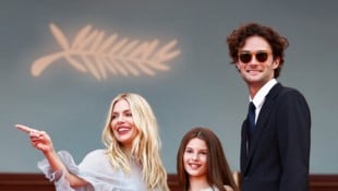 Sienna Miller, ihre Tochter Marlowe Sturridge und ihr Lebensgefährte Oli Green