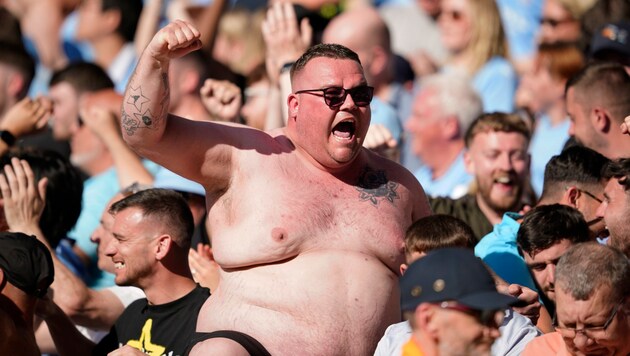 English soccer fans (symbolic image)