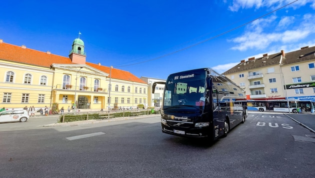 Linie B14 von Oberwart nach Eisenstadt ist ein Top-Beispiel für Expressbusse, die den Umstieg auf „Öffis“ sehr erleichtern. (Bild: Büro Dorner)