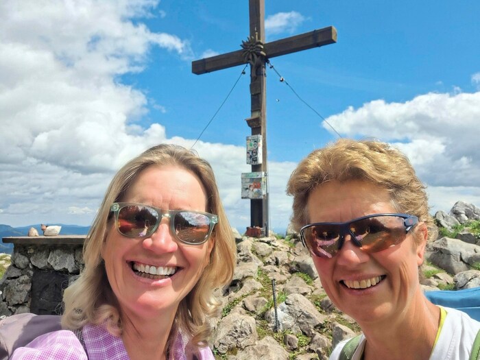 The hiking pros from the "Kronen Zeitung" newspaper