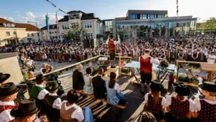 Auf jedem großen Fest im Bundesland gehört die Salzburger Landeshymne zum fixen Programm der Musikkapellen. (Bild: Tschepp Markus)