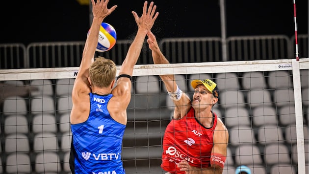 Moritz Pristauz fights for the Olympic dream. (Bild: Beach Volleyball World)