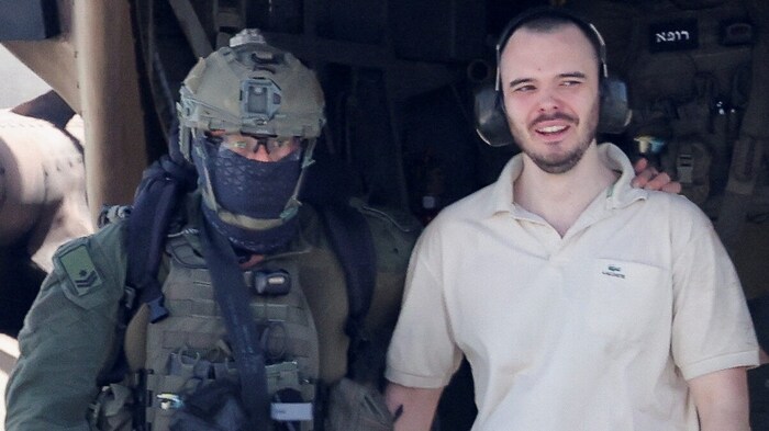 Andrey Kozlov wurde am Samstag gemeinsam mit drei weiteren Geiseln befreit.