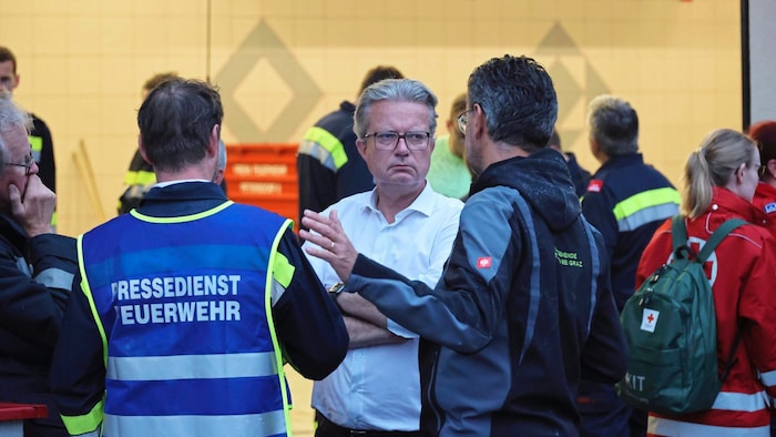 Governor Christopher Drexler was at the scene and was equally concerned.