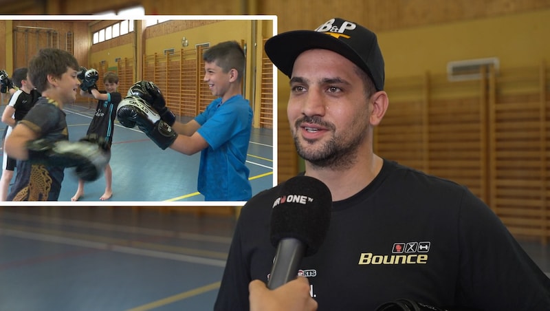 Marcos Nader advocates more exercise for the youngest children. (Bild: krone.tv)