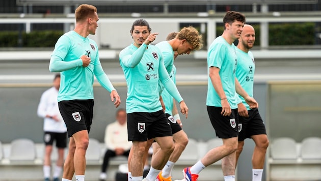 Die ÖFB-Stars haben wohl bald einen neuen Team-Manager an ihrer Seite. (Bild: AP ( via APA) Austria Presse Agentur/ASSOCIATED PRESS)