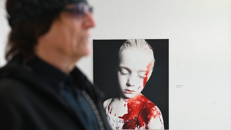 Gottfried Helnwein in Gmunden (Bild: Wenzel Markus/Markus Wenzel)