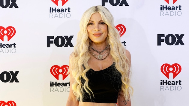 Tori Spelling moved after seven months and left the house in a desolate state. (Bild: AFP/APA/Getty Images via AFP/GETTY IMAGES/Frazer Harrison)