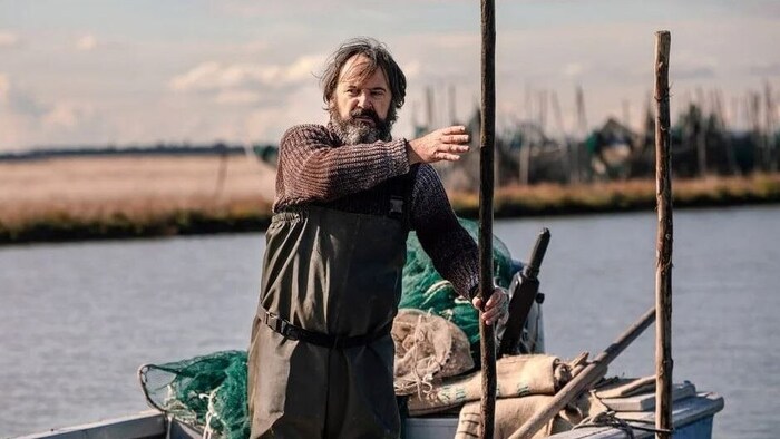 Ab sofort im Kino: „Welcome Venice“ mit Paolo Pierobon als Piero, der Krabbenfischer. 