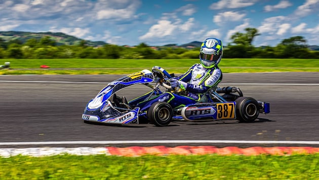 Kart-Strecken sind die große Bühne von Christoph Saller.