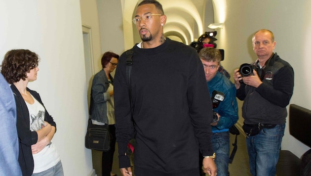 Jérôme Boateng at the first trial. (Bild: babiradpicture/BenFesl)