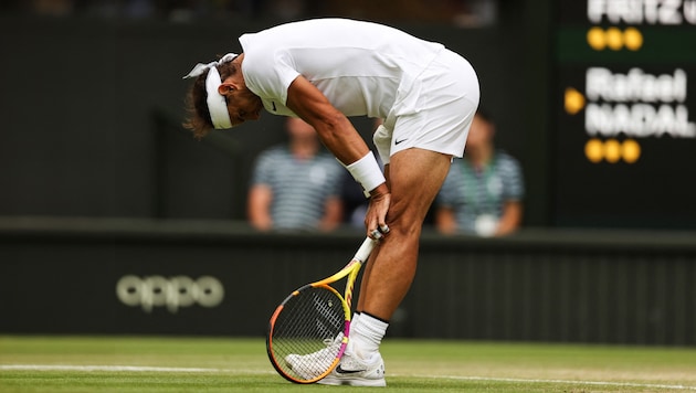 Nadal verzichtet auf ein Antreten in Wimbledon. (Bild: AFP/APA/ADRIAN DENNIS)